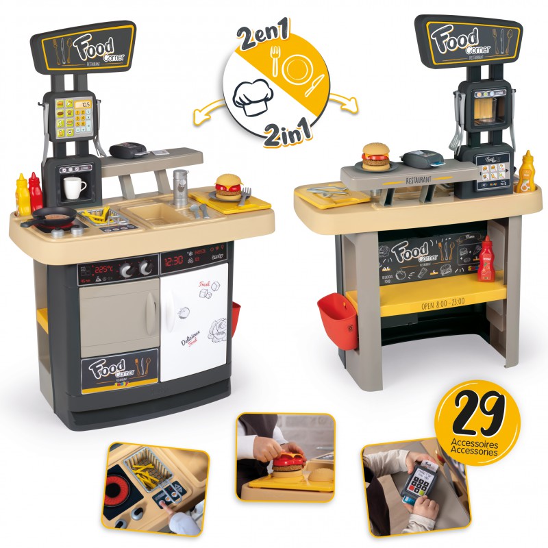 Ресторан быстрого питания 2 в 1 Smoby, 310910