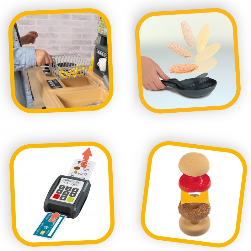 Ресторан быстрого питания 2 в 1 Smoby, 310910