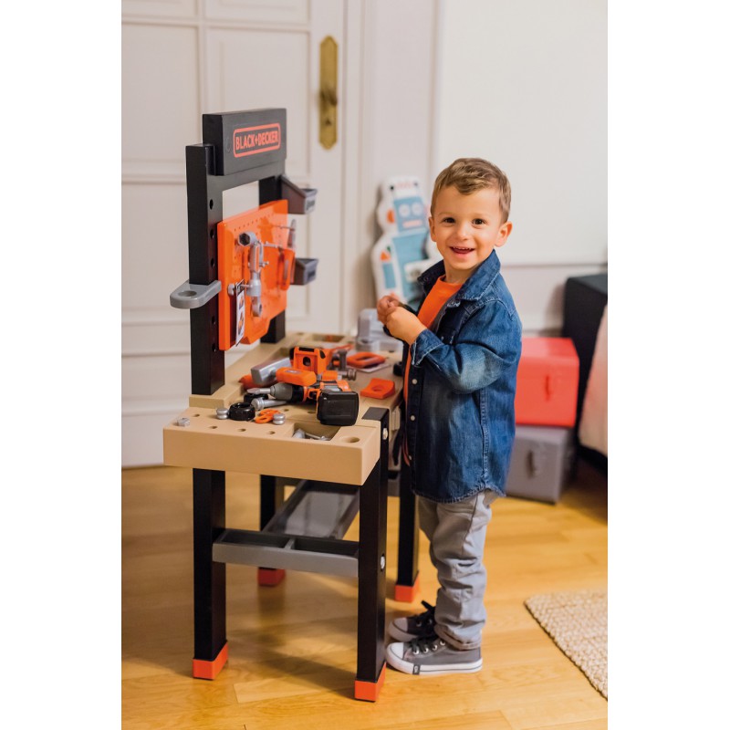 Мастерская Smoby Black & Decker Bricolo Center 92 аксес., 360727