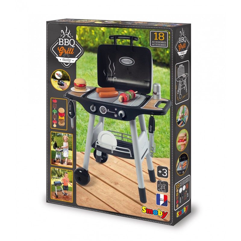 Детский садовый гриль Smoby Grill Barbecue 18 элем., 312001