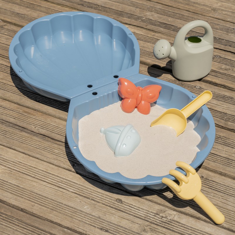 Песочница Smoby Ракушка с аксессуарами, 850210
