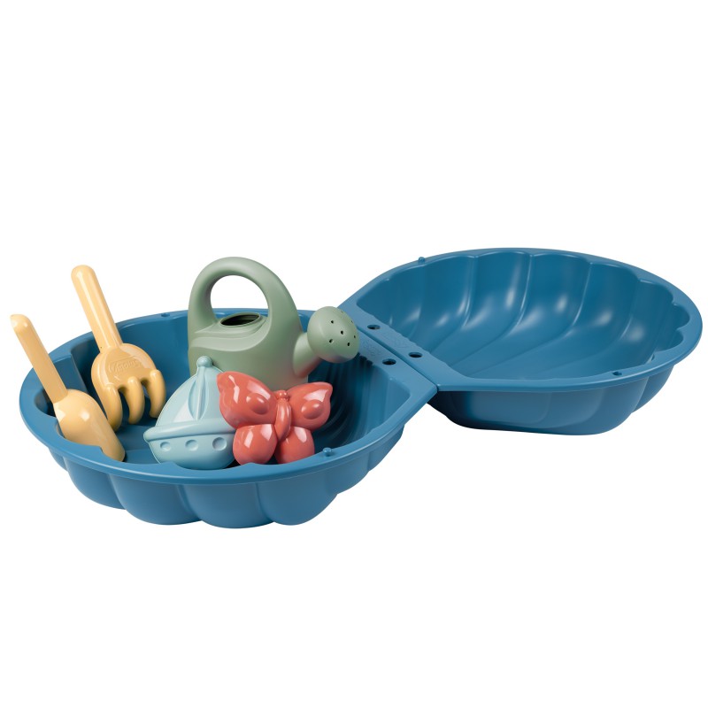Песочница Smoby Ракушка с аксессуарами, 850210