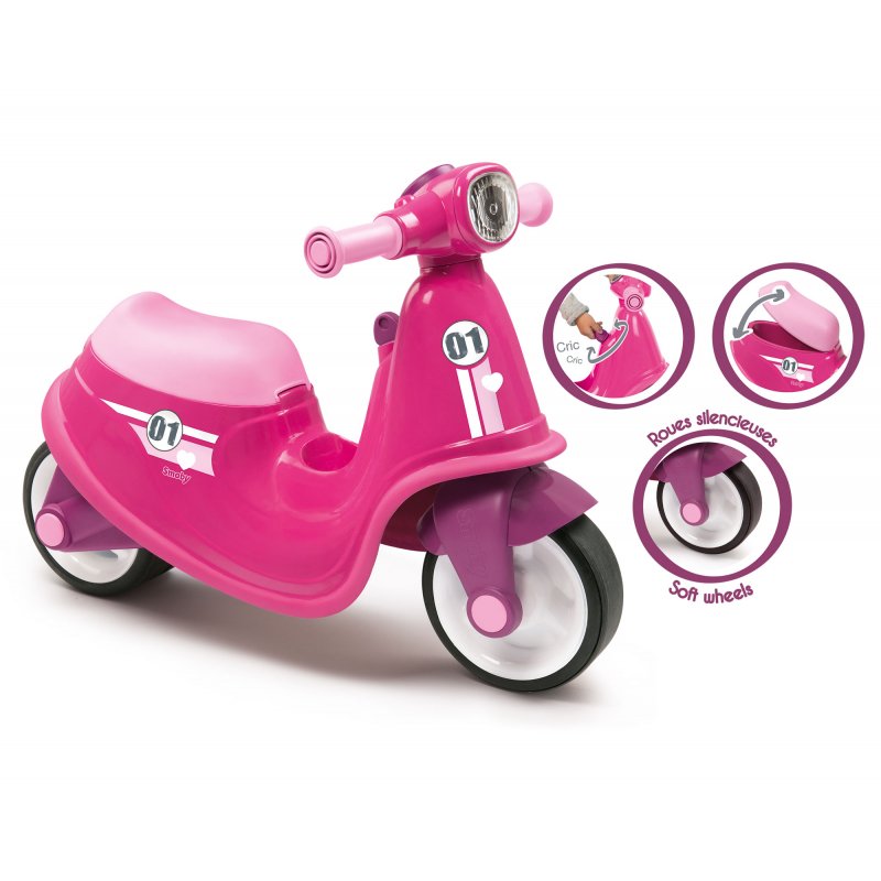 Детский велобег Smoby Retro Scooter,  721008