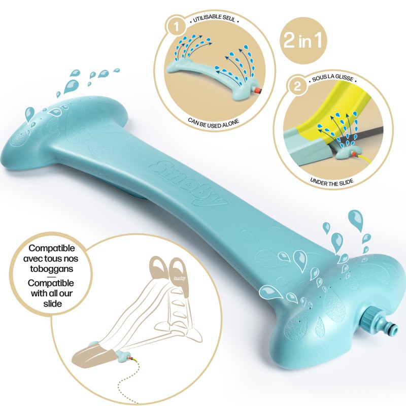 Детский садовый фонтан 2 в 1 Smoby Splashy Way, 820701