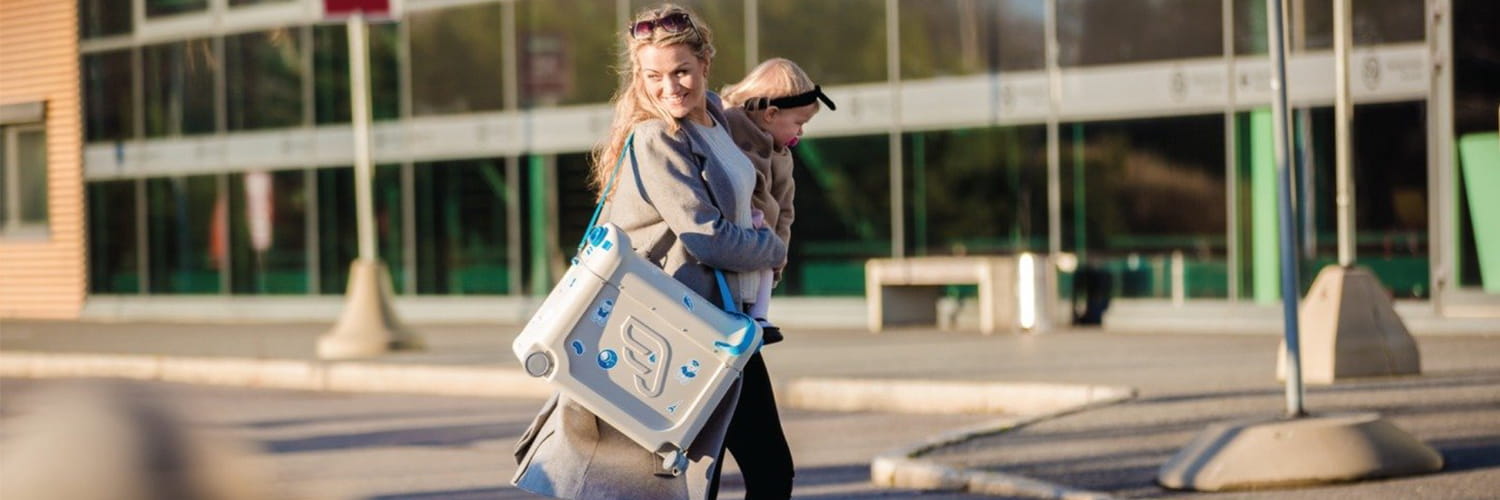 Набор Stokke Jetkids чемодан BedBox + рюкзак Crew Backpack