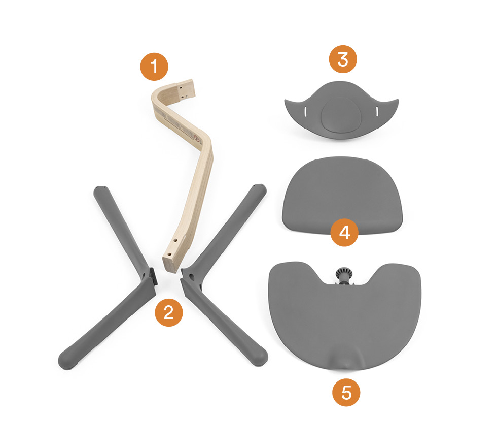 Стульчик для кормления Stokke Nomi основание Oak (дуб)