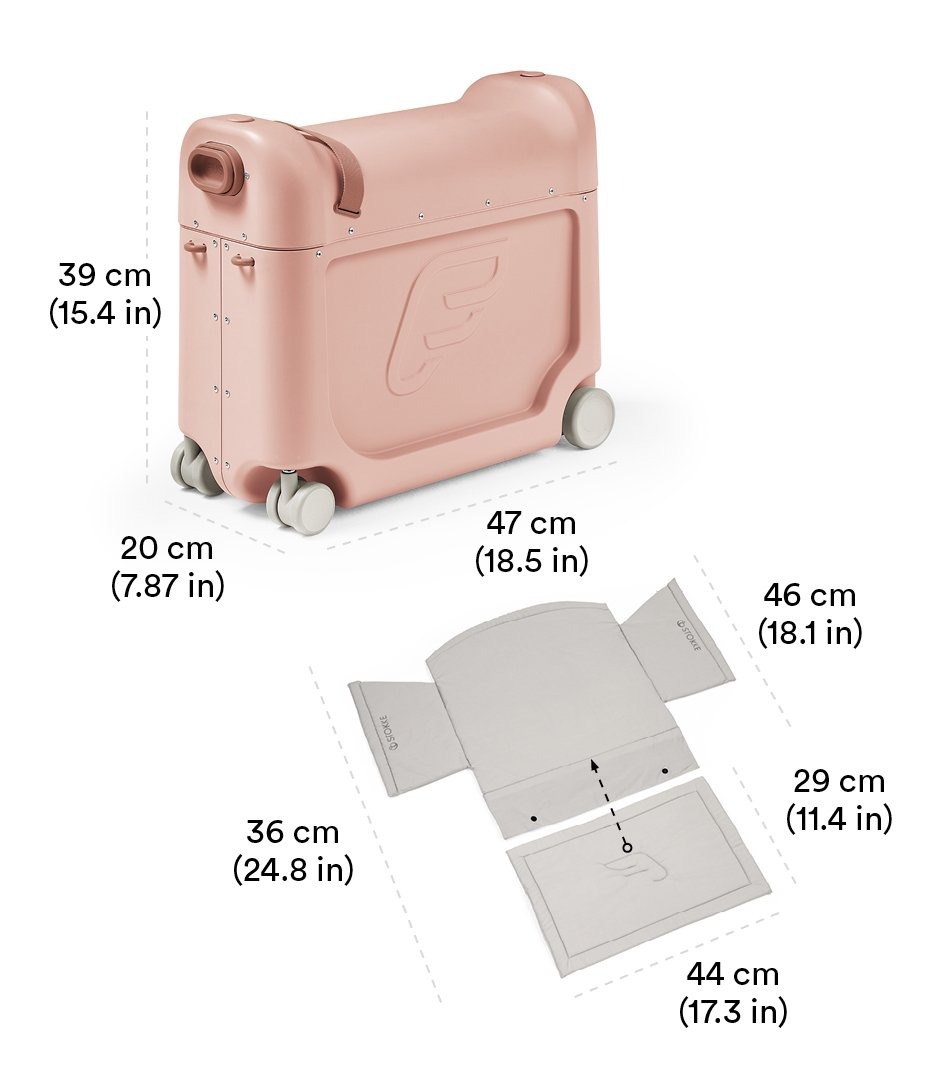 Набор Stokke Jetkids чемодан BedBox + рюкзак Crew Backpack