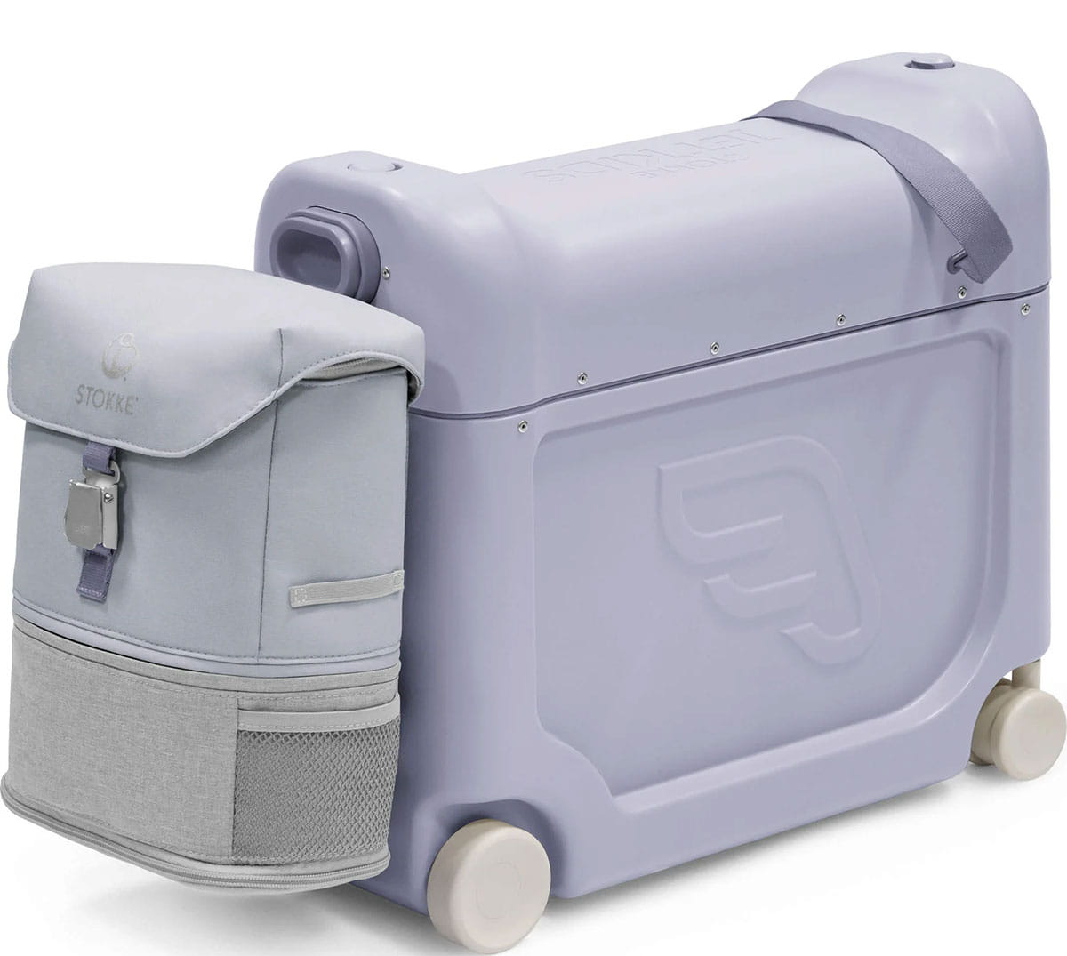 Набор Stokke Jetkids чемодан BedBox + рюкзак Crew Backpack