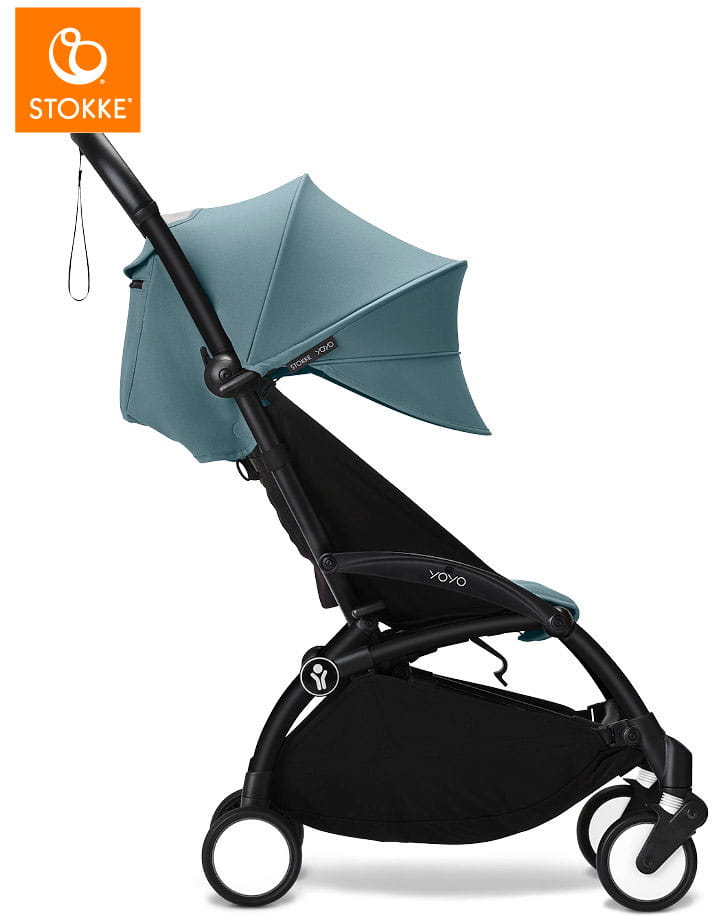 Прогулочная коляска Stokke Yoyo 3 шасси Black