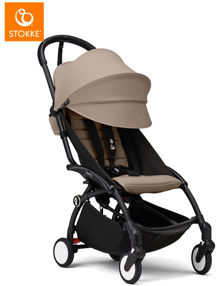 Прогулочная коляска Stokke Yoyo 3 шасси Black