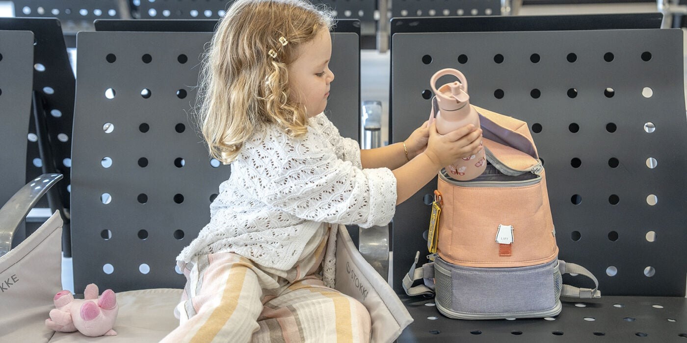 Набор Stokke Jetkids чемодан BedBox + рюкзак Crew Backpack