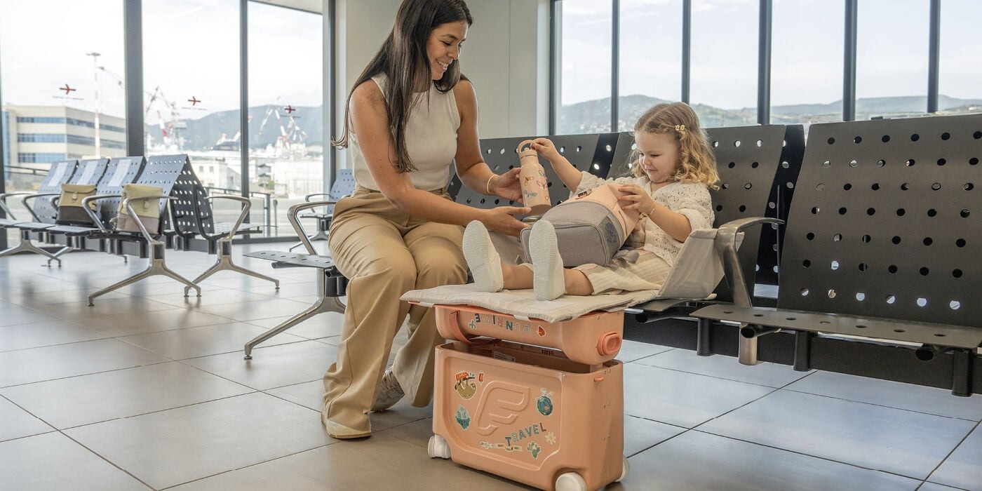 Набор Stokke Jetkids чемодан BedBox + рюкзак Crew Backpack