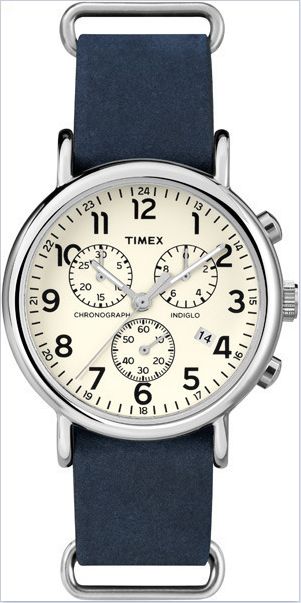 Мужские часы Timex Weekender Chrono (Tx2p62100, Tx2p62300)