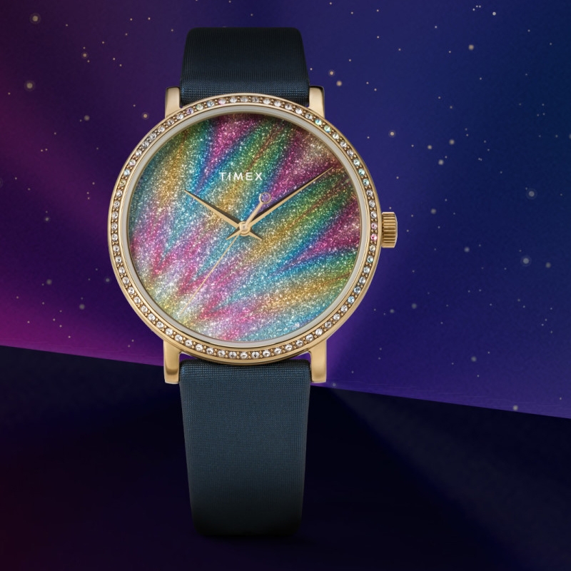 Женские часы Timex CELESTIAL OPULENCE Northern Lights Tx2u40800