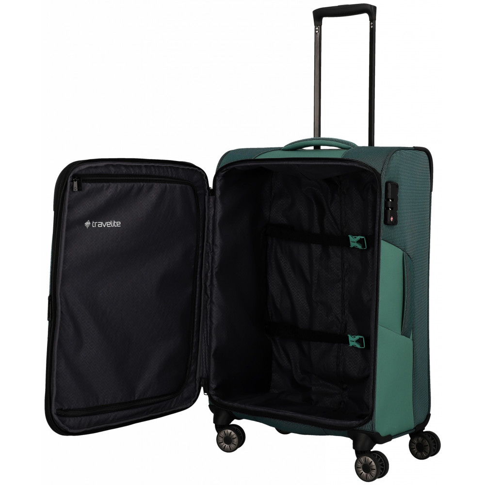 Чемодан на 4 колесах Travelite Viia M exp., TL092848