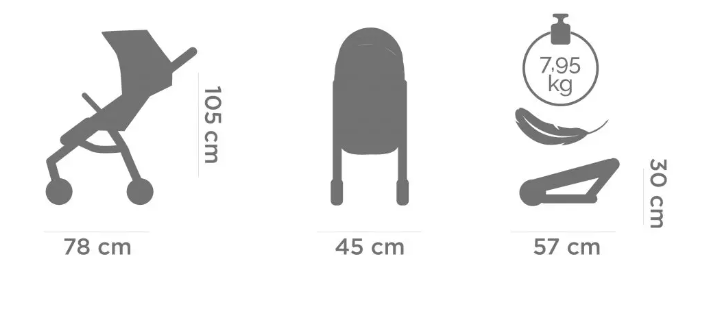 Прогулочная коляска Tutis Jogo