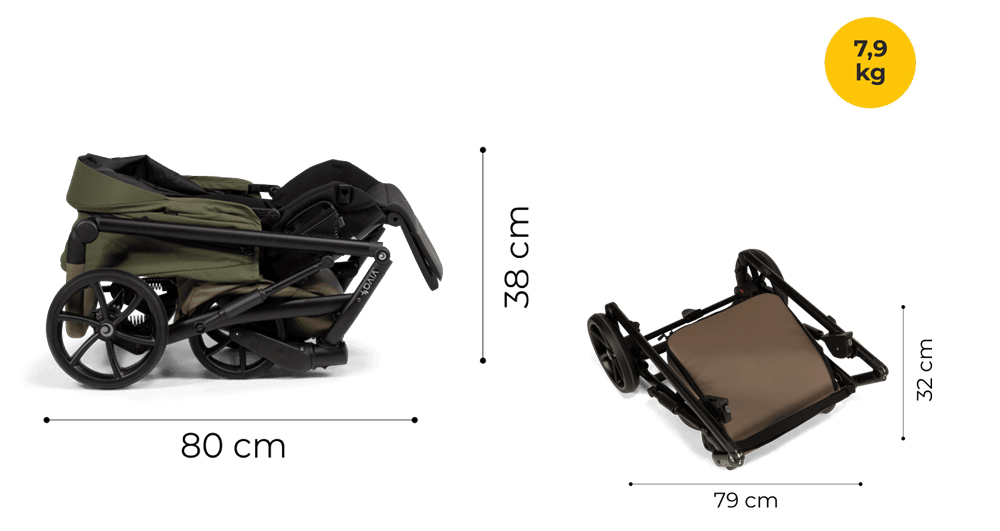Универсальная коляска 2 в 1 Tutis Viva 6 Plus