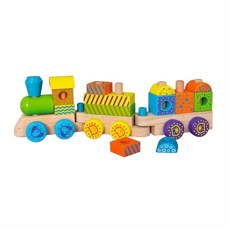 Ігровий набір Viga Toys Дерев'яний поїзд, 50572