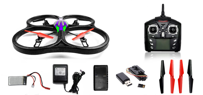 Квадрокоптер большой р/у WL Toys Cyclone 2 V333