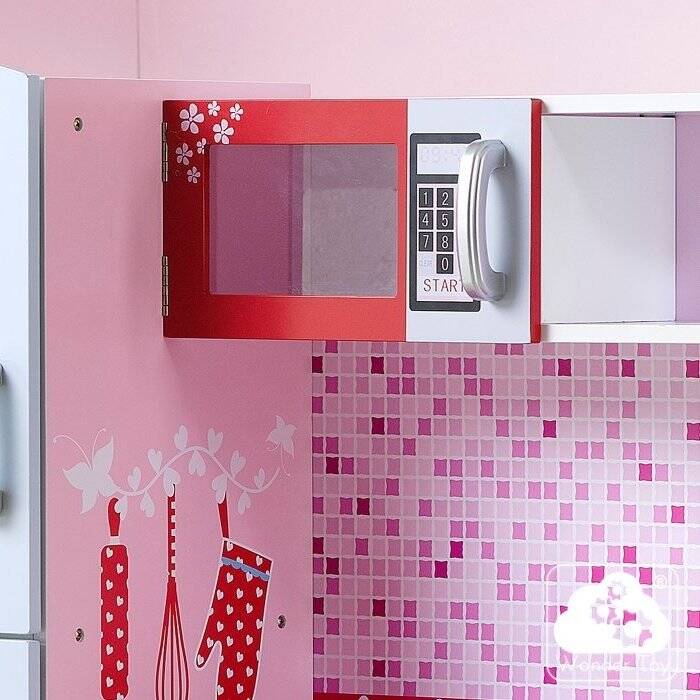 Детская деревяная кухня Wonder Toy Sweet Cherry, 2268