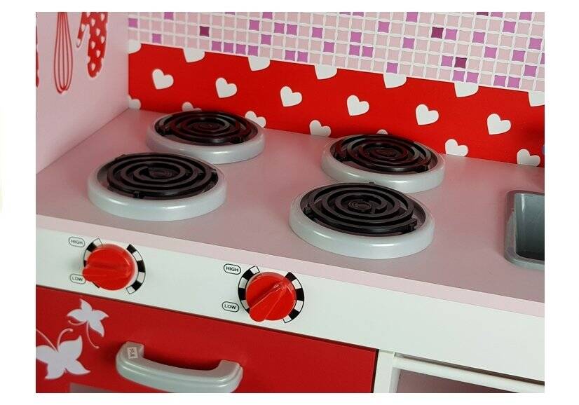 Детская деревяная кухня Wonder Toy Sweet Cherry, 2268