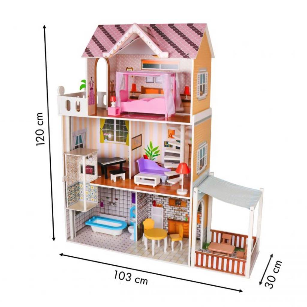 Кукольный домик Wonder Toy Габриэла, WTdMS-6541