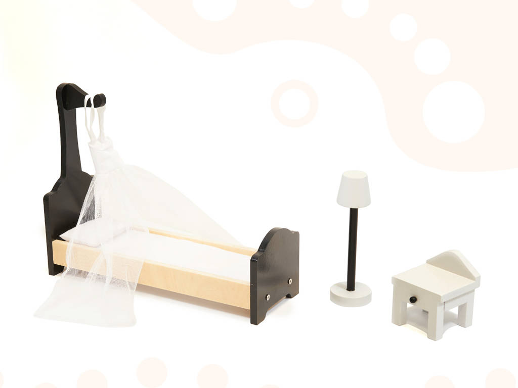 Кукольный домик Wonder Toy Наоми + освещение, WTdIK6487