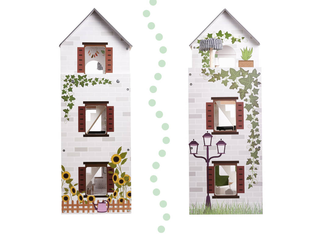 Кукольный домик Wonder Toy Александра + освещение, WTIK5944