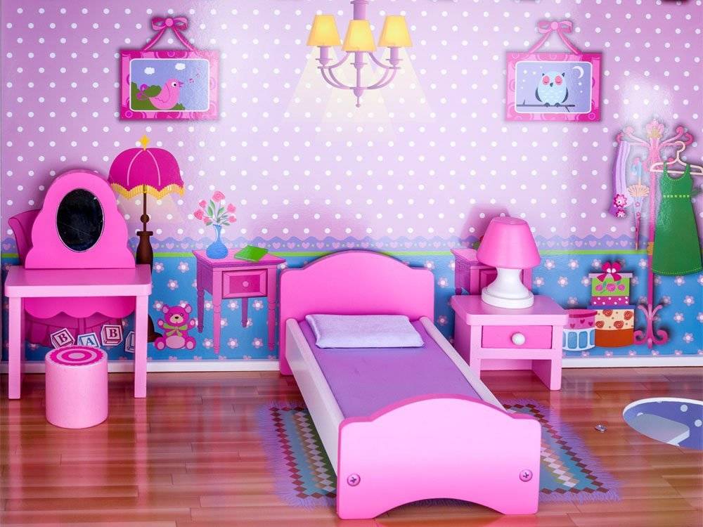 Кукольный домик Wonder Toy Адела, MSD2723