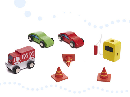 Паркинг деревяный Wonder Toy IKWTKX5853