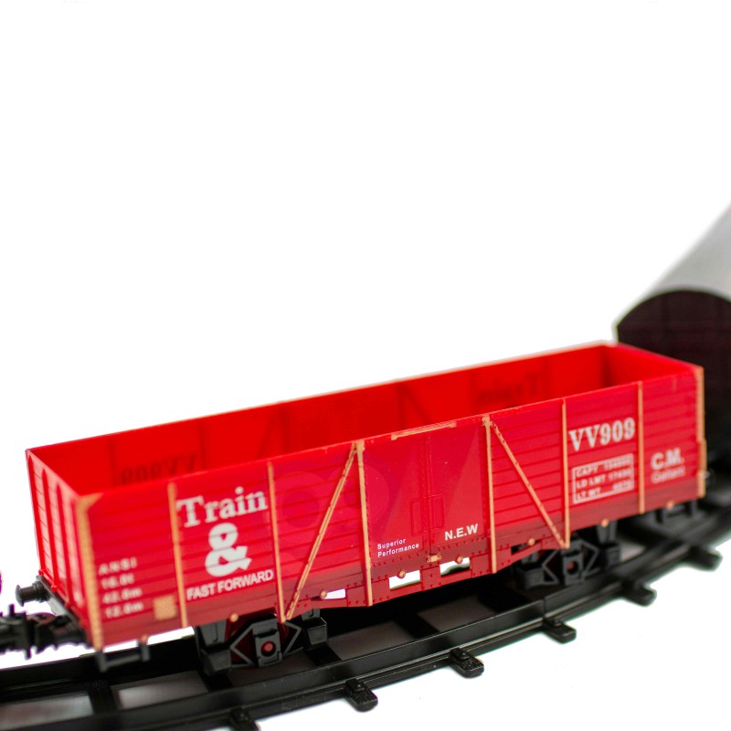 Электропоезд Woopie Железнодорожная колея со звуком и светом  29 аксес., 30449