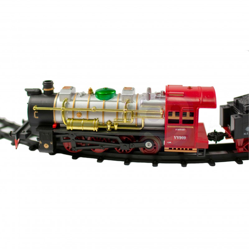 Электропоезд Woopie Железнодорожная колея со звуком и светом  29 аксес., 30449