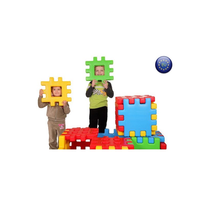 Обучающие блоки для строительства Woopie Вафли, 543232