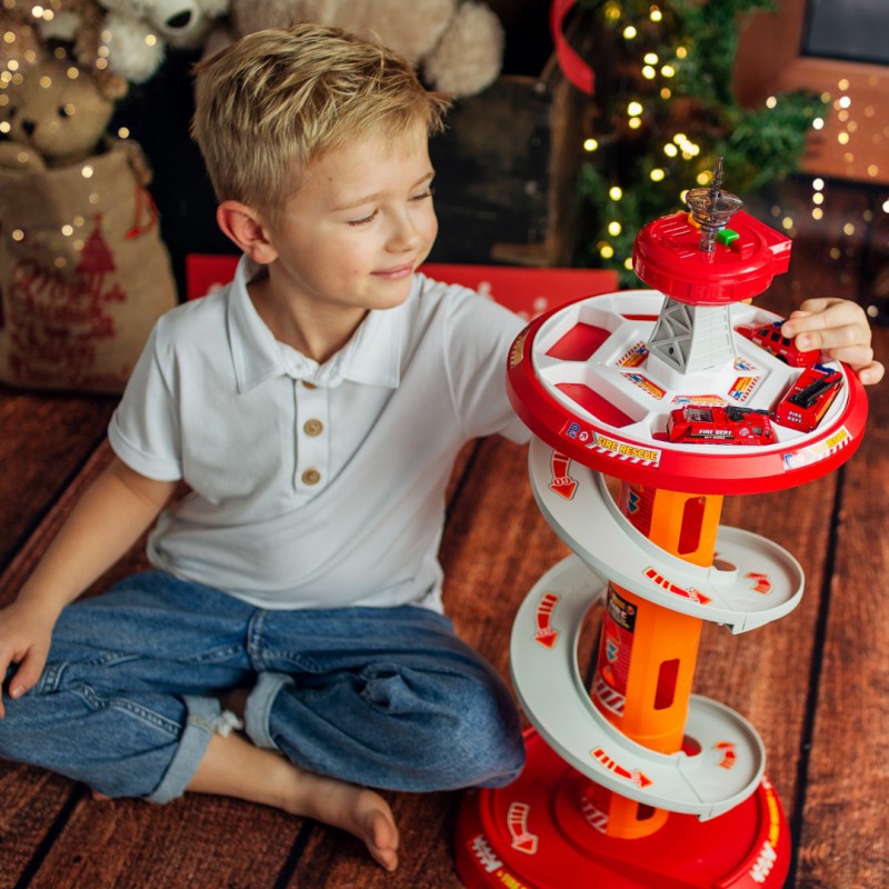 Паркинг для машин Woopie Пожарная охрана 26 эл., 40369