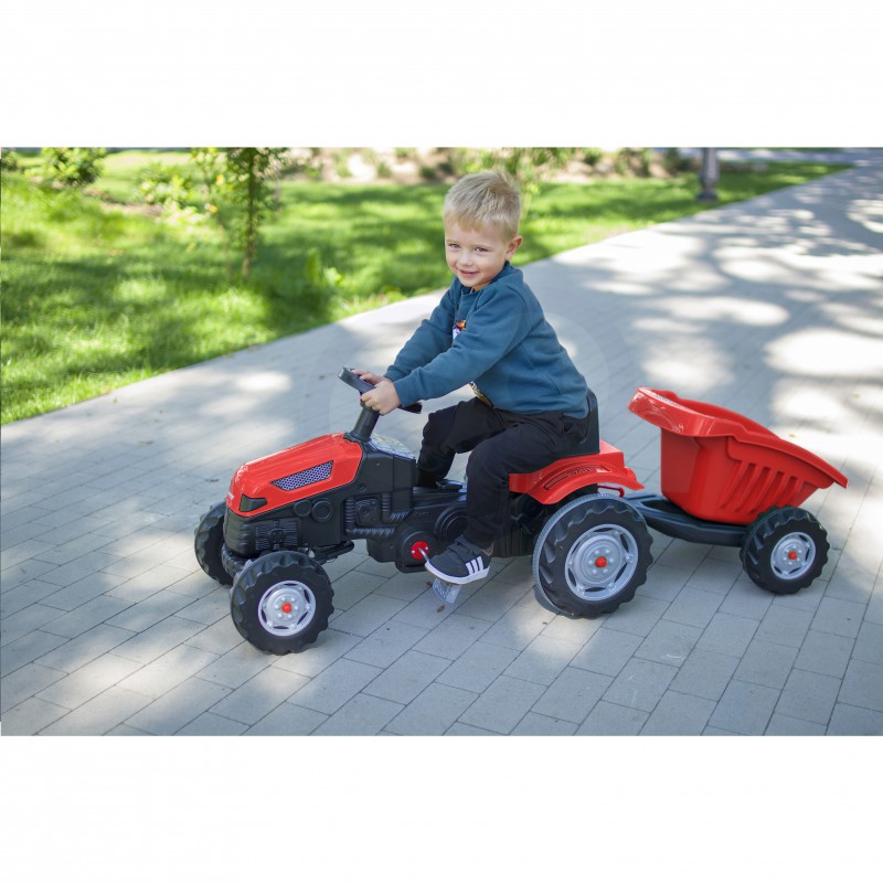 Педальный трактор с прицепом Woopie Farmer GoTrac MAXI, 28651