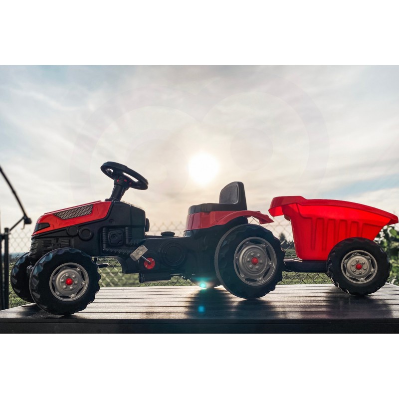 Педальный трактор с прицепом Woopie Farmer GoTrac MAXI, 28651