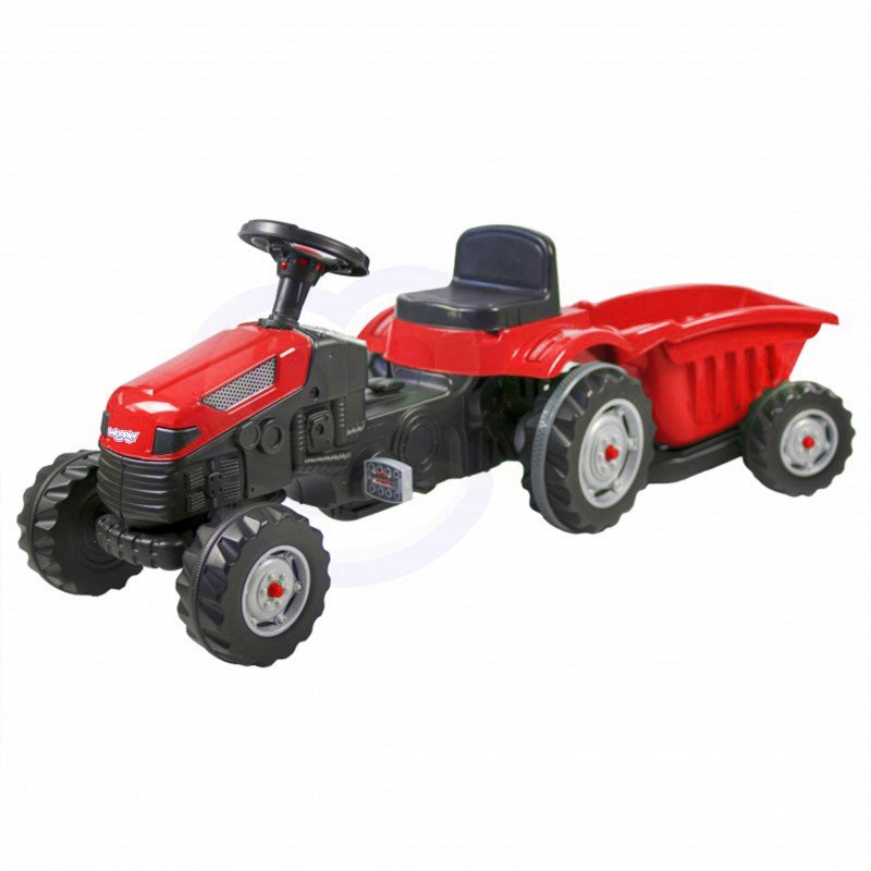 Педальный трактор с прицепом Woopie Farmer GoTrac MAXI, 28651