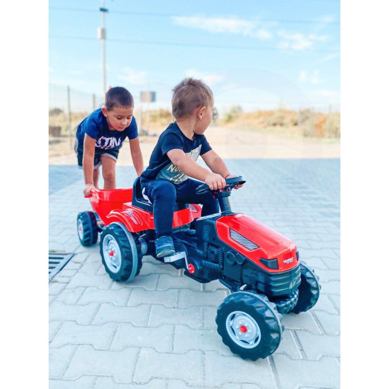 Педальный трактор с прицепом Woopie Farmer GoTrac MAXI, 28651