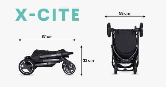 Прогулочная коляска X-lander X-Cite