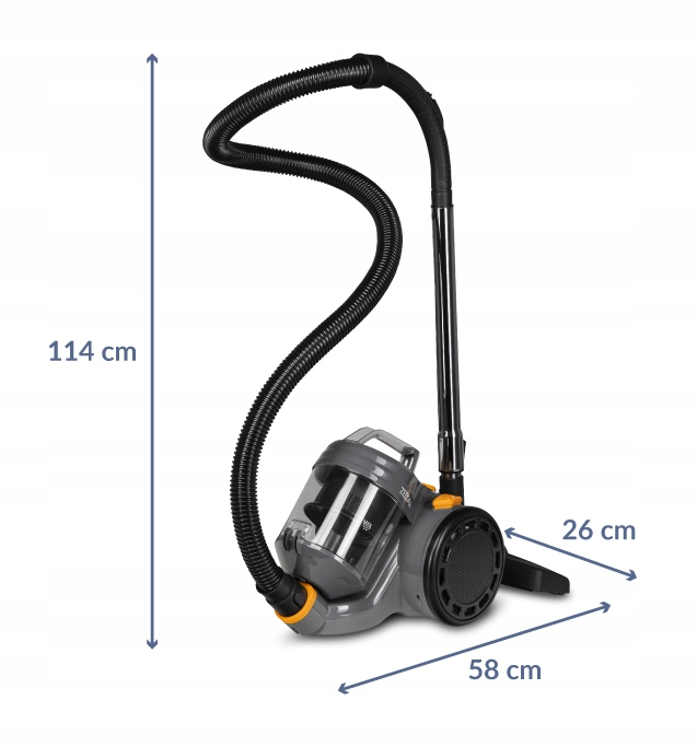 Циклонный пылесос без мешка Zeegma Zonder Jet для сухой уборки, 3614