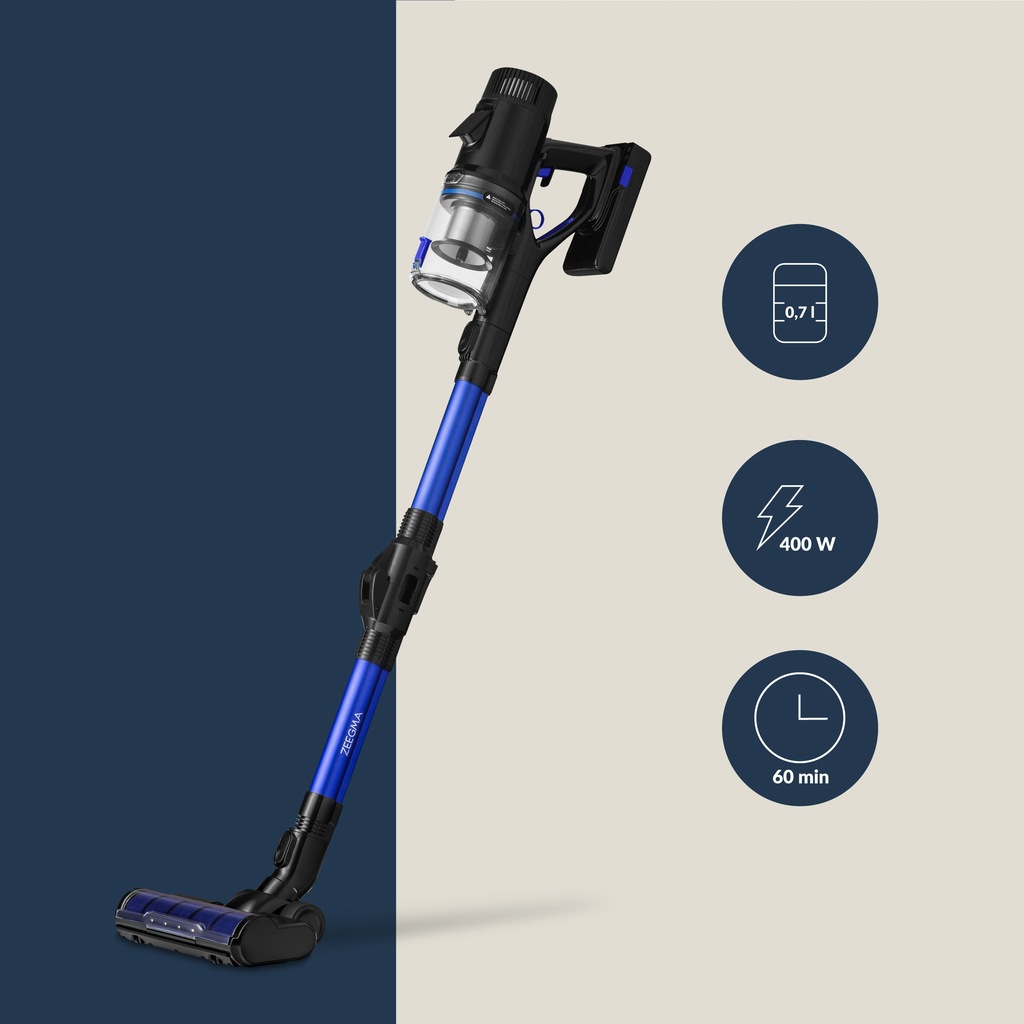 Беспроводной пылесос Zeegma Zonder Klaar Led, 4742