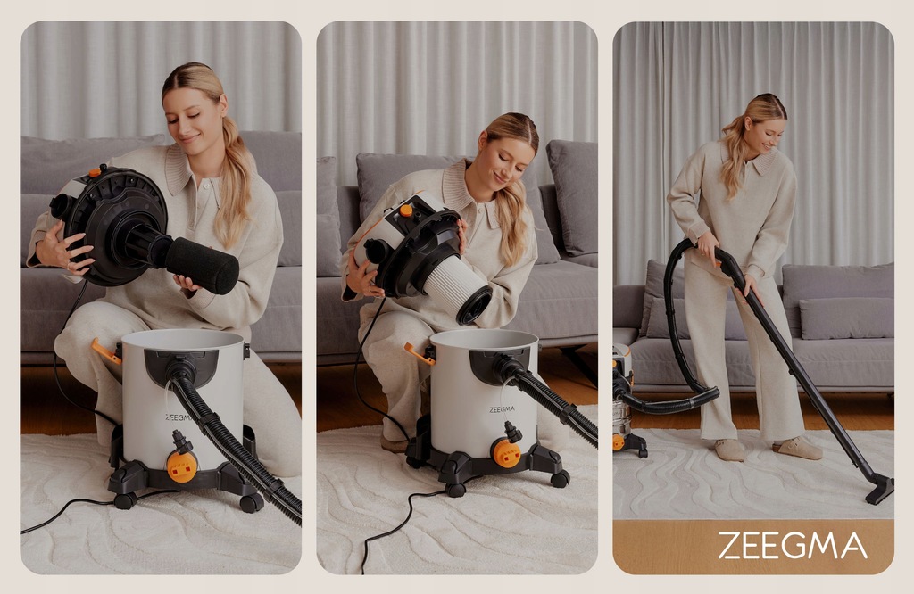 Многофункциональный моющий пылесос Zeegma Zonder Wash, 4956