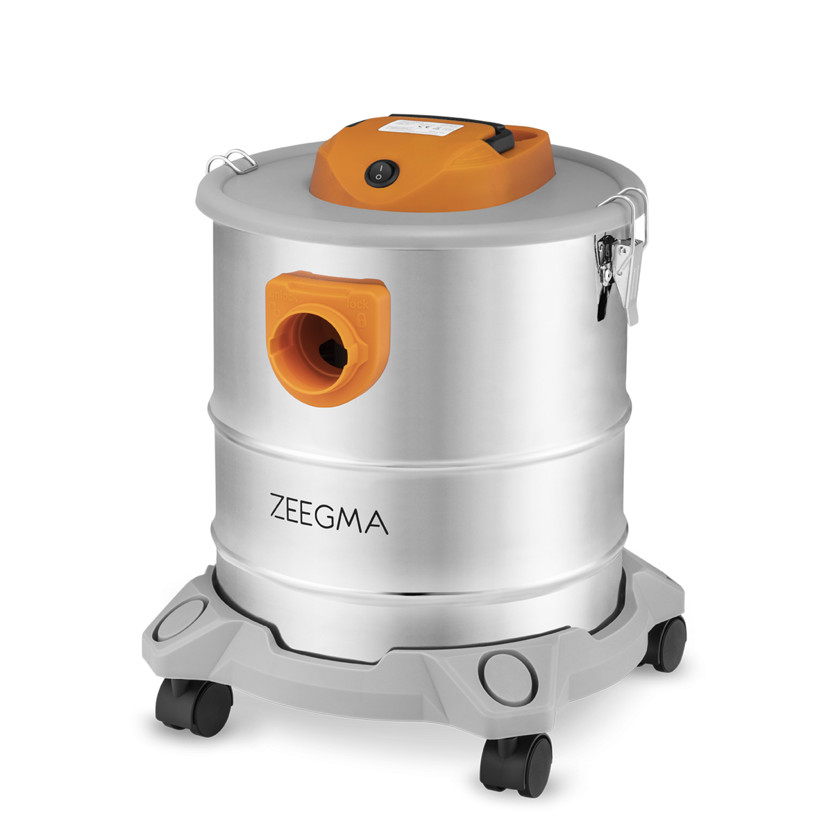 Промышленный пылесос Zeegma Zonder Pro Ash Silver, 4414