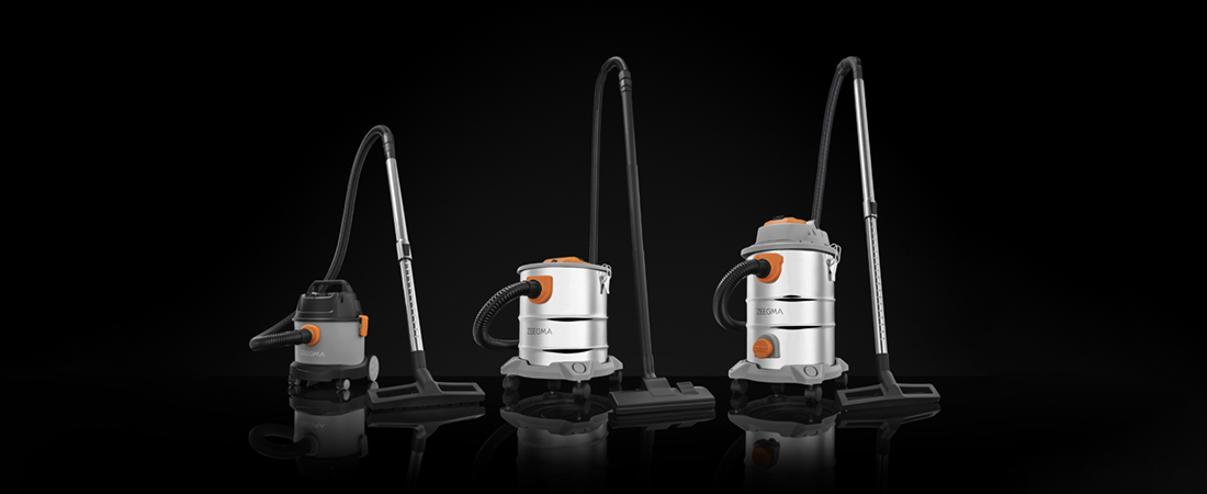 Промышленный пылесос Zeegma Zonder Pro Ash Silver, 4414